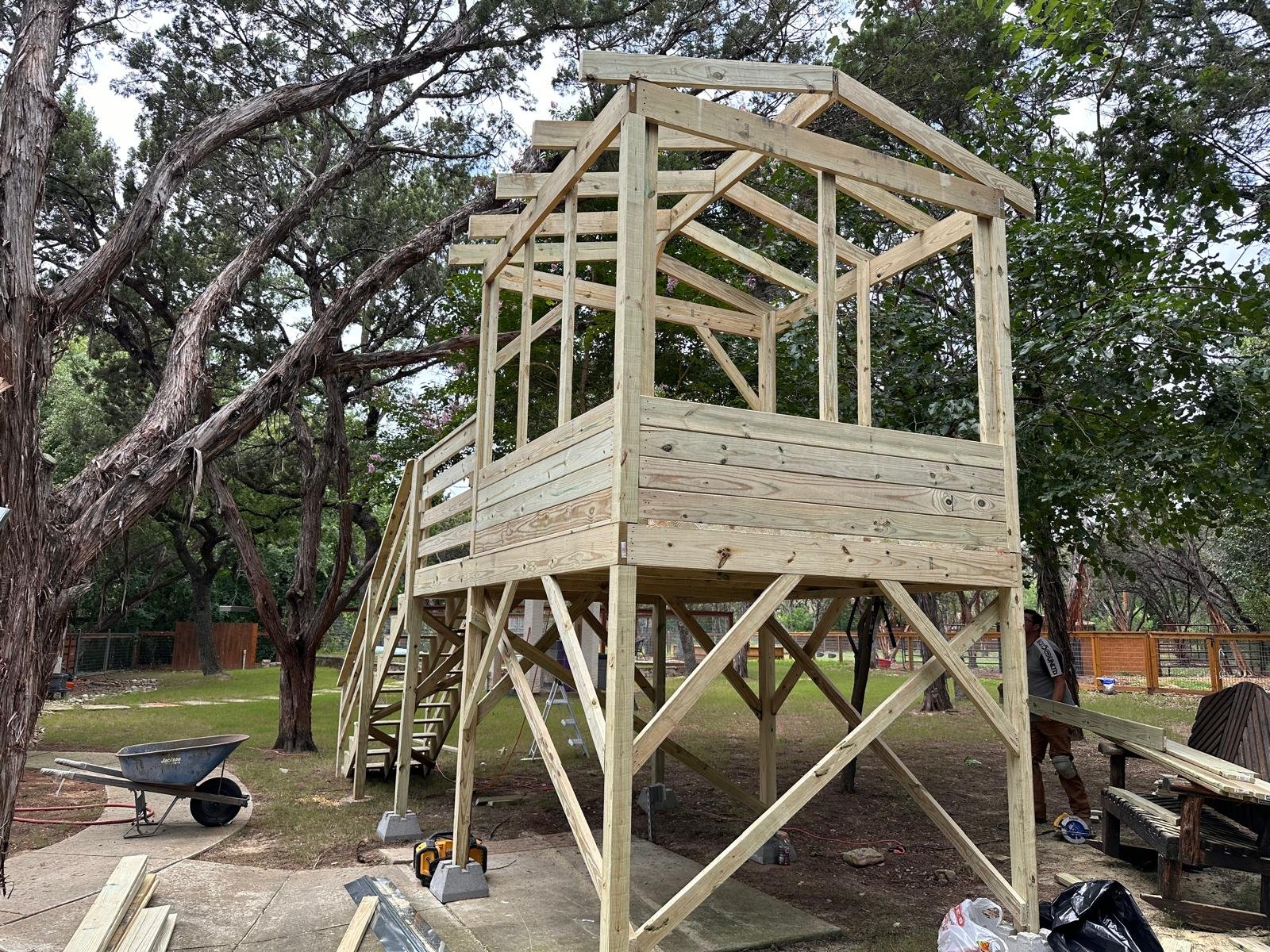 Metal and Wood Framing